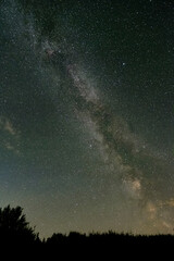 sky with stars and milky way