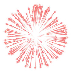 Transparent Fireworks Element. Sparkles Star. Radiance flash rays - 638300571