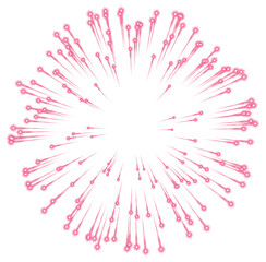 Transparent Fireworks Element. Sparkles Star. Radiance flash rays - 638300575