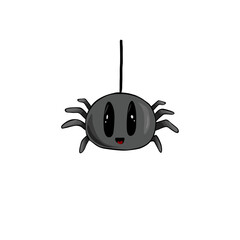 spider cartoon vector 1