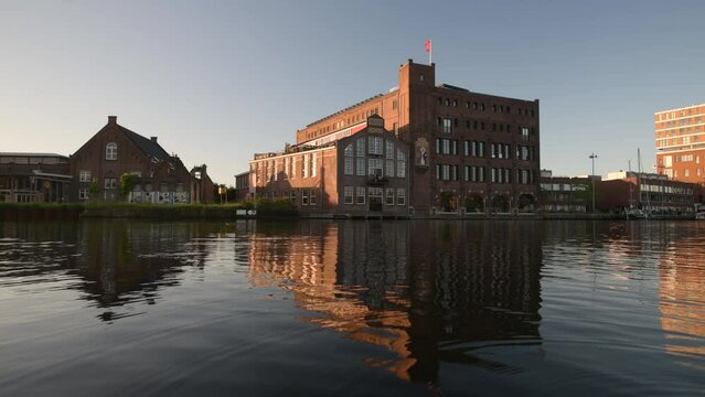 The historic Droste chocolate factory in Haarlem