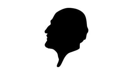 Ignatius of Loyola silhouette