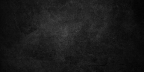 Obraz na płótnie Canvas Dark grunge Black texture chalk board and black board background. stone concrete texture grunge backdrop background anthracite panorama. Panorama dark grey black slate background or texture