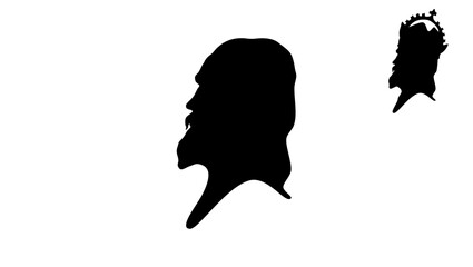 Emperor Charles IV silhouette