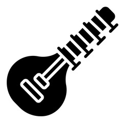 sitar glyph icon