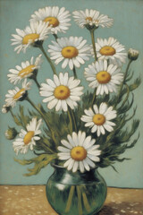 Oxeye Daisy - Flowers in a Vase