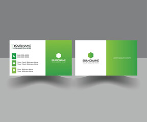 Professional Business card design for Multi perpose use.Design based on corporate level.And easy editing methode use this design.I hope you chose it.Smart card for smart person.Green color combined.