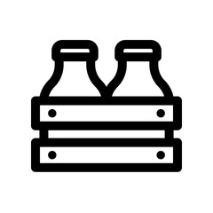 Cart of Milk Icon