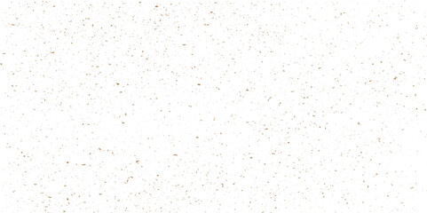 Brown grainy texture on white background. Dust overlay textured. Grain noise particles. Rusted white effect. Grunge design elements. Vector illustration