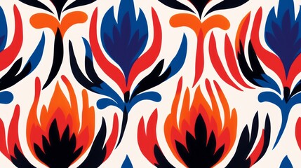 ikat seamless backgrounds