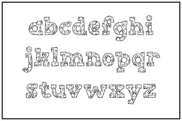 Versatile Collection of Dog Paw Alphabet Letters for Various Uses