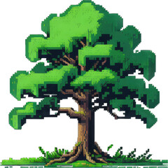 Pixel Art Big Tree