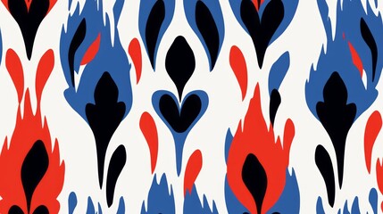 ikat seamless backgrounds