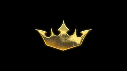Crown symbol sign icon gold golden