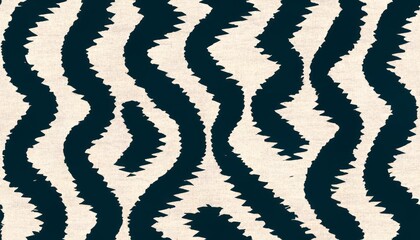 ikat seamless pattern