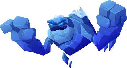 Golem Stone Character © klyaksun