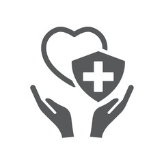 medical insurance icon design vector