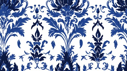 Fototapeta premium ikat seamless pattern backgrounds