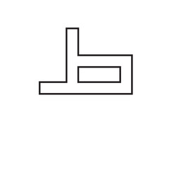 Kufi font outline
