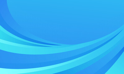 Fototapeta premium blue gradient modern geometric background 