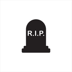 tombstone icon vector illustration symbol