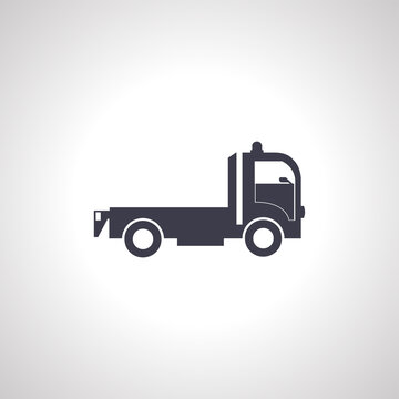Tow truck icon, Tow truck icon.