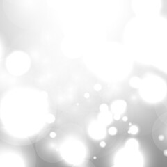 bokeh silver grey background snowflake snow shine