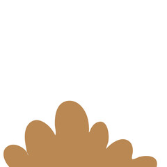 Dark Brown Cloud Cartoon