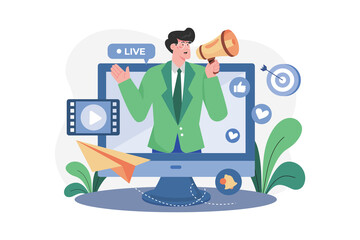 Communications Director orchestrating effective messaging.