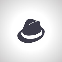 hat icon. Travel hat icon.