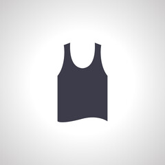 Singlet Sleeveless Shirt Icon. singlet icon