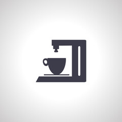 coffee machine icon. espresso machine icon.