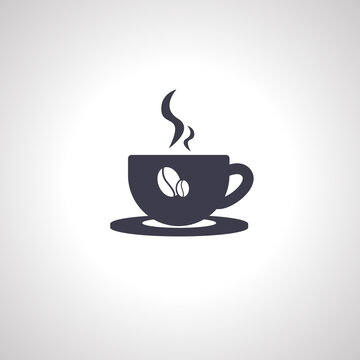 Cup of coffee icon. Cup of coffee icon.