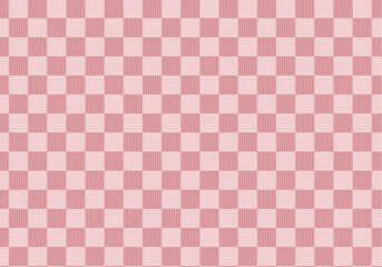 格子柄ピンク_背景におすすめ