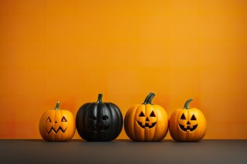 Enchanting Halloween Pumpkin Backgrounds