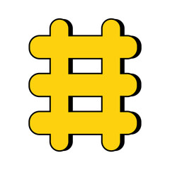 Obraz premium Comic effect Shape 