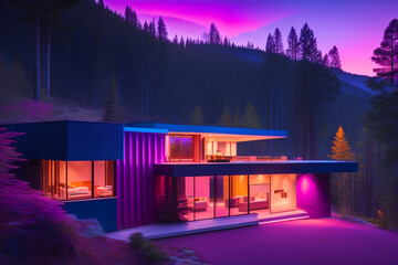 christmas night in the city