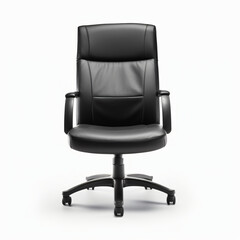 Office chair isolated on white background