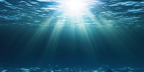 Sunlit serenity. Exploring underwater realm. Beneath surface. Capturing magic of ocean. Oceanic sunbeams. Enchanting depths of sea