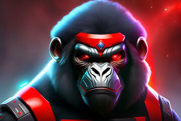 boxer with boxing gloves