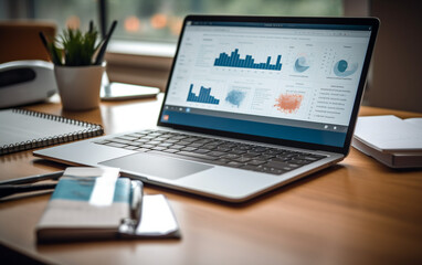 Top view graphic designer with a tablet