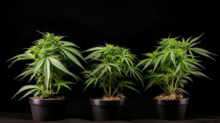 Cannabis Plants, Growing Marijuana, Close-ups of Cannabis Trees and Growth, Cannabis Buds, PNG, Photo