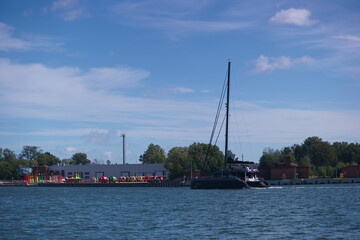 statek, port, wysyłka, ładunek, ekspor,t fracht, port, import, łódź, transport, przemysł, morze, transport, przemysłowy, woda, © Piotr