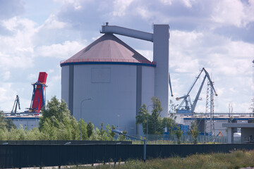 przemysł, przemysłowy, fabryka, stal, budowa, budynek, sprzęt, wieża, struktura, architektura, metal, niebo, technologia, biznes, © Piotr
