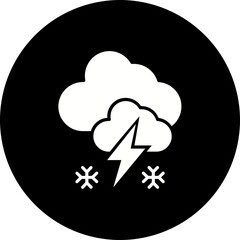 Snow Storm Icon
