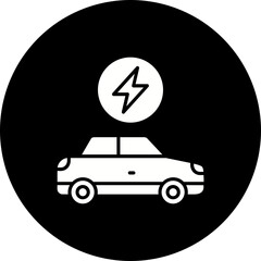 Electric Car Icon