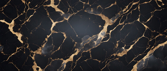 Natural black and golden marble texture for skin tile wallpaper luxurious background, for design art work. Stone ceramic art wall interiors backdrop design. Marble with high resolution.