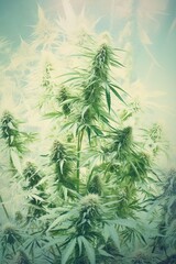 Cannabis Greenhouse, Cannabis Plants, Growing Marijuana, Close-ups of Cannabis Trees and Growth, Cannabis Buds, PNG, Photo,