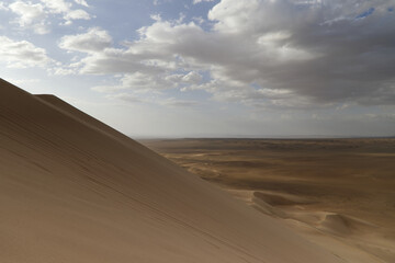 The dunes of Khongoryn Els , Gobi Desert Mongolia
