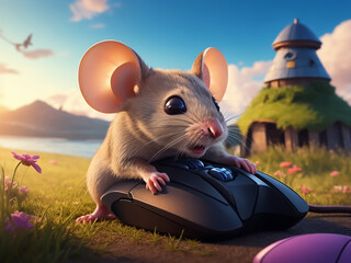 cartoon mouse